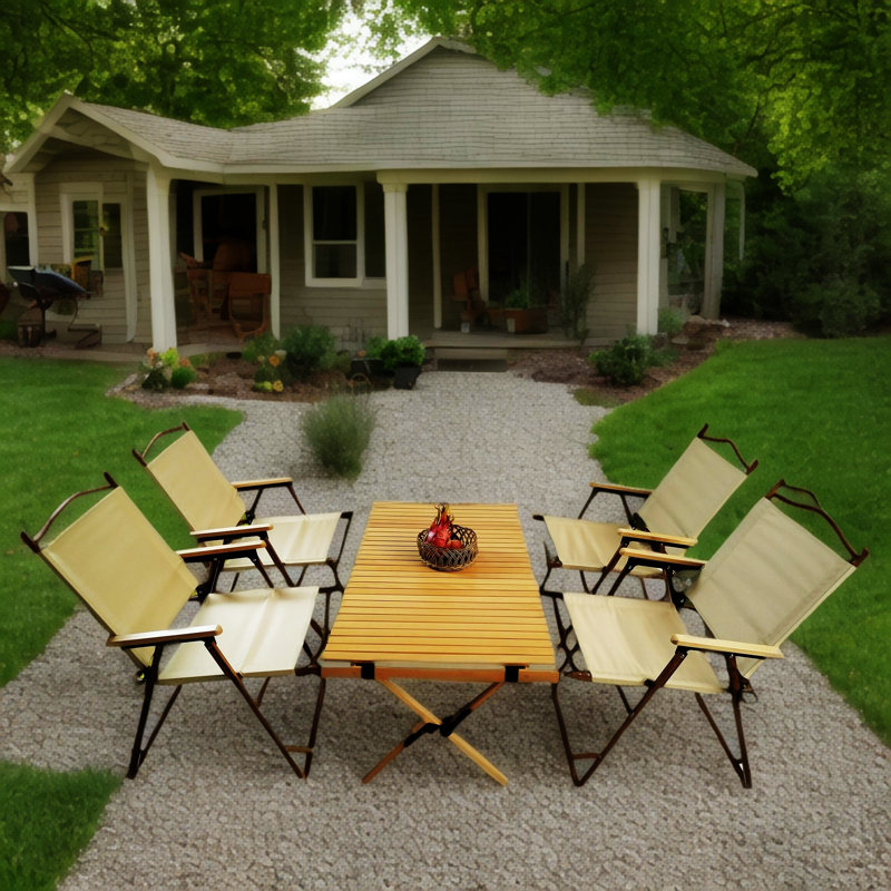 Multi-Function Foldable And Portable Dining Set