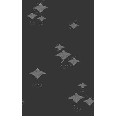 Bat Rays 33' L x 20.5" W  Wallpaper Roll