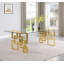 Ensemble de salle à manger rectangulaire L 95 po x l 46,00 po Solie-1516736518-1516736541-1509893560