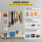 Zacharay 47.2'' Rolling Industrial Pipe Clothing Rack
