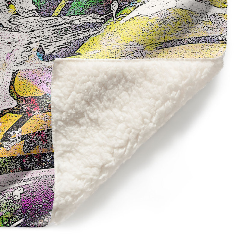  Couverture Graffiti 4, 51 po x 60 po