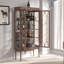 Vitrines en bois massif et verre Brownness