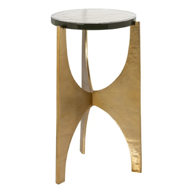 Table de bout en verre