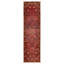 Tapis rouge Kayseri fait à la main de conception unique 3 pi 10 po x 12 pi 10 po