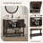 36" Free-standing Modern Single Bathroom Vanity With Resin Drop-in Sink