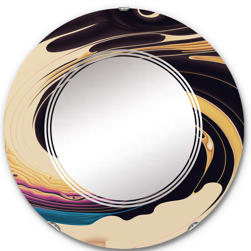 Miroir mural Quirin, 24 po x 24 po