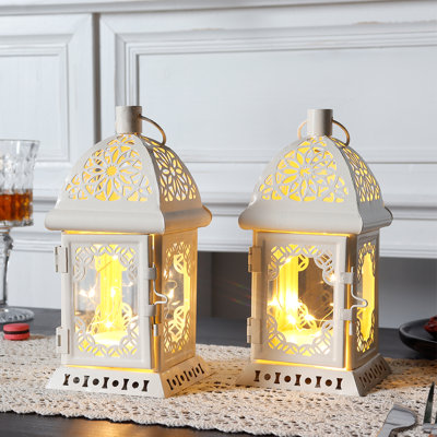 7.68'' Battery Powered Square / Rectangular Lantern