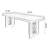 Walnut solid wood rectangular dining table-958070594