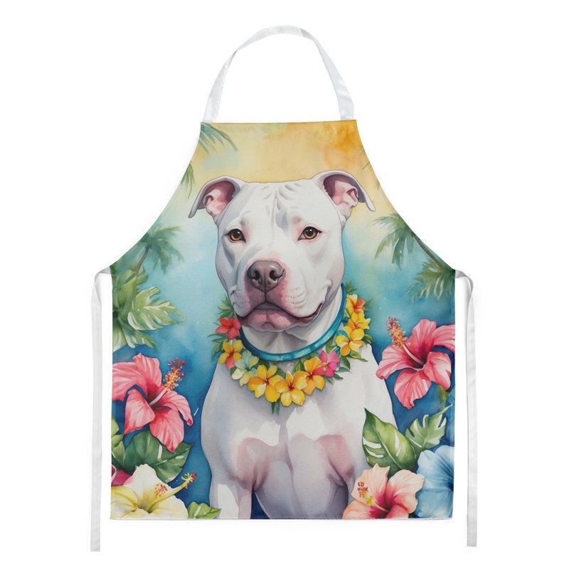 Tablier Pit Bull Terrier Luau