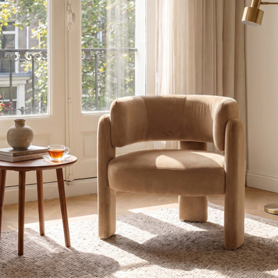 Fauteuil d'appoint demi-tonneau 33 po