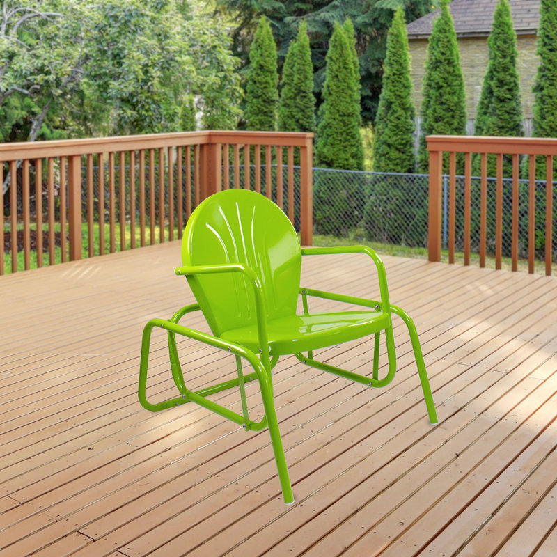 Chaise de patio d'extérieur en tulipe