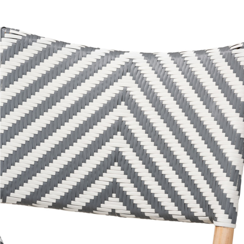 Chaise d'appoint en rotin Aksil