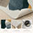 Abstract Organic Non-Slip Washable Kitchen Mats
