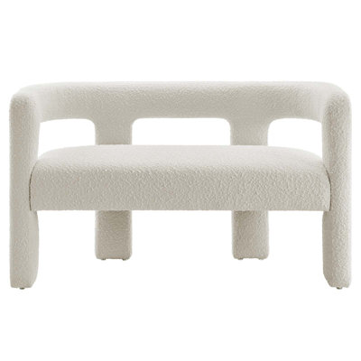 Causeuse rembourrée Modway Kayla Boucle