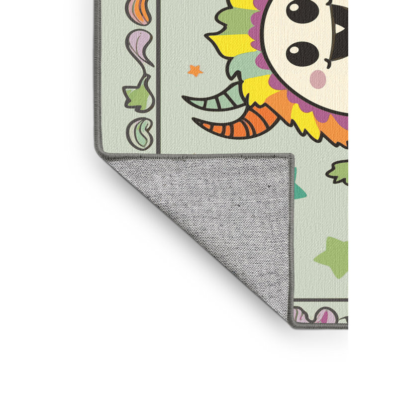 Tapis de Noël lavable The Holiday Aisle®, Rectangle 5 pi x 7 pi