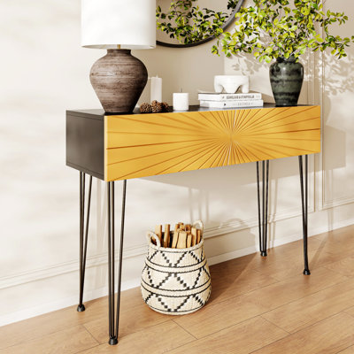 Console avec 2 tiroirs pour le vestibule