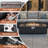 Esquer 7-Pieces Wicker Outdoor Conversation Set For 6 Person With 2 Rocking And Swivel Chairs & Fire Pit Table-948039692-948039685