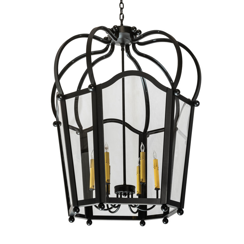 Lustre géométrique à 6 lumières l 32 po Citadel
