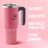 JC Jetsetter With Neoprene Crossbody Pouch 30 oz Tumbler with Handle, Straw & Topper