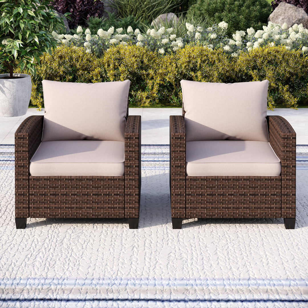 Gartensofa-Set mit Kissen