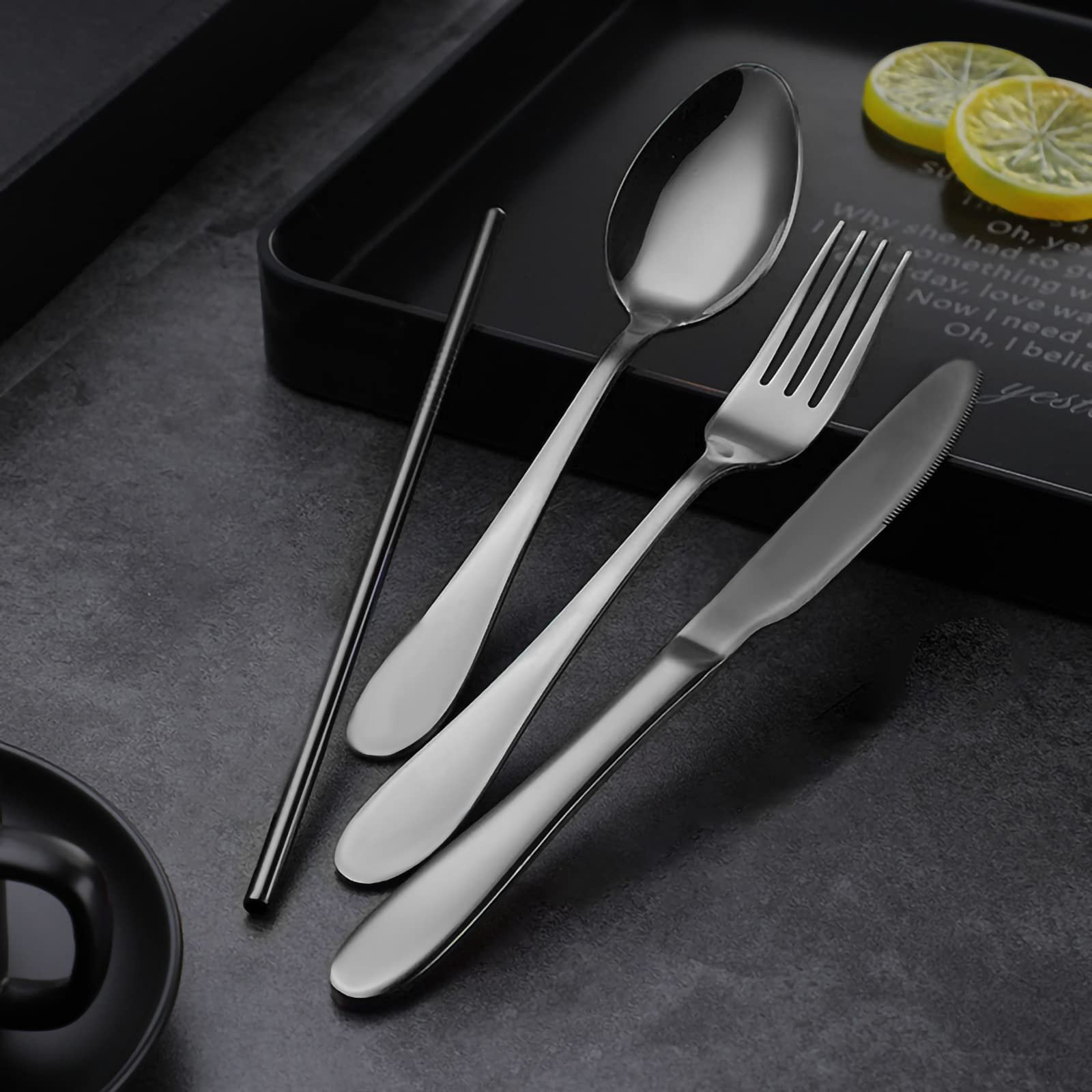 Wrought Studio™ Katyanna Stainless Steel Flatware Set | Wayfair