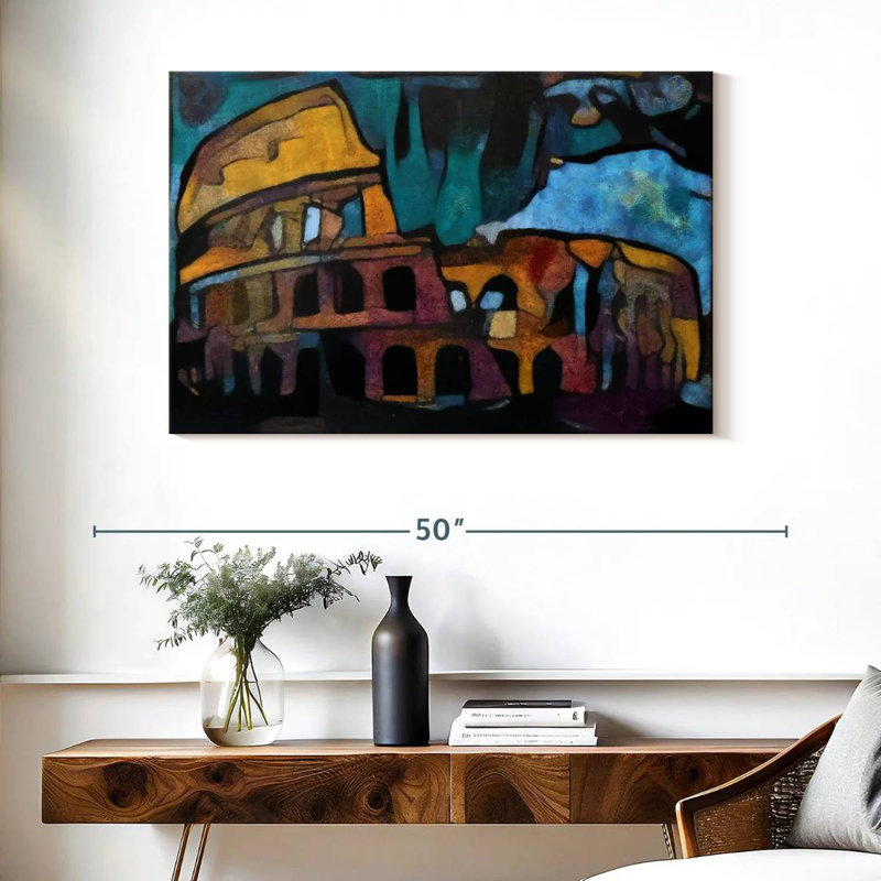 Lilie Colosseum, 26" H x 39" W