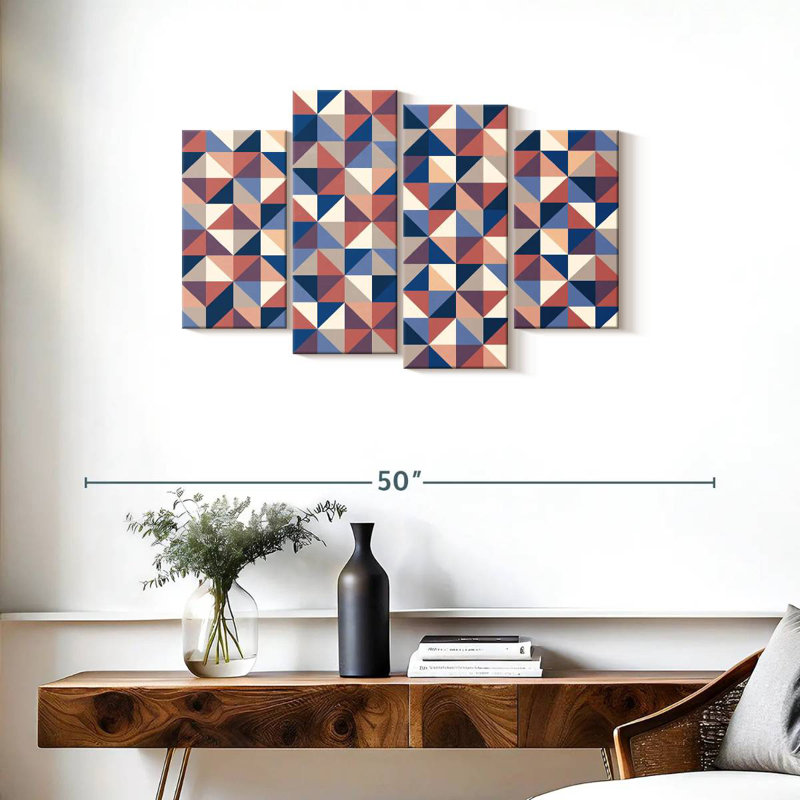 Abstrait géométrique rétro II