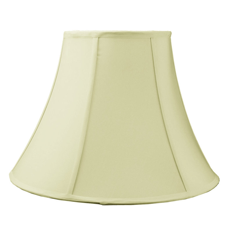 Abat-jour tambour en lin H 10 po x l 17 po (Uno), Coquille d'oeuf, H 13,5 po x l 18 po x P 18 po