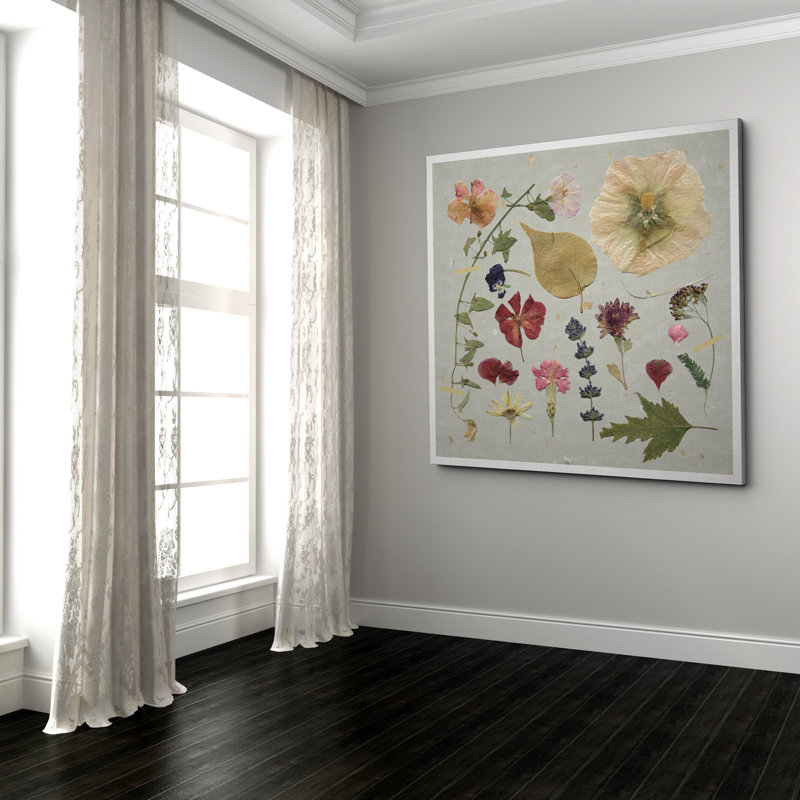 Pressed Assortment I 'Print, Toile tendue, H 32 po x l 32 po x P 1,5 po