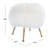 Loranzo 19.7" Wide Round Standard Ottoman-924268352