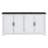 Accent Sideboard, American Country Style Sideboard With 4 Metal Handles-151965179