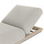 Evander Outdoor Chaise-Ramiro Ecru
