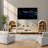 Arched Bookcases Set Of 2, Mdf Wood Modern Farmhouse Home Storage