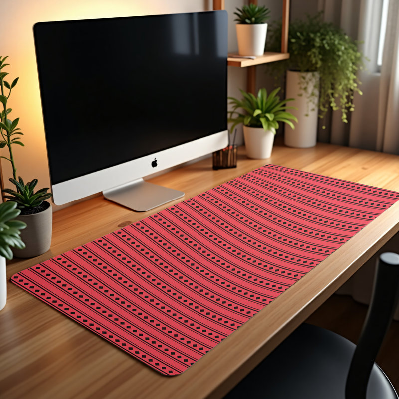 Polyester Desk Pad, 31.5x15.5