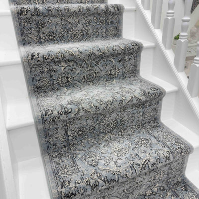 Stair Runner Floral Area Rug