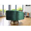 Méridienne pivotante en velours de 33 po de largeur Pangea Home Andrea-426038741