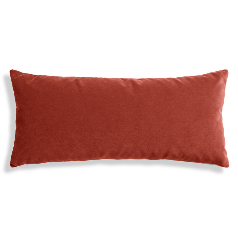 Signal Lumbar Pillow Cover & Insert, Rectangle 13"H x 30"W, Tomato
