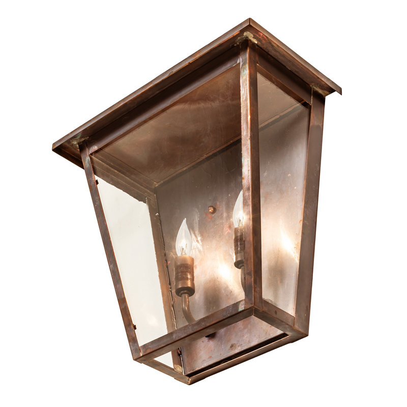 14" Wide Bastille Wall Sconce, 18" H x 14" W x 7" D
