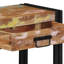 90cm Solid Wood Top Console Table