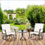Ensemble bistro 3 pièces pour fauteuil de détente et table basse d'extérieur-1839914745