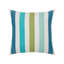 Rhodes Stripe Outdoor Square Sunbrella® Pillow Cover & Insert