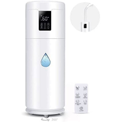 CG INTERNATIONAL TRADING 4.5 Gallons Cool Mist Ultrasonic Whole House Humidifier with Adjustable Humidistat for 2000 Cubic Feet