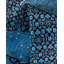 Tapis bleu nouvel âge 6 pi 8 po x 9 pi 10 po Darena