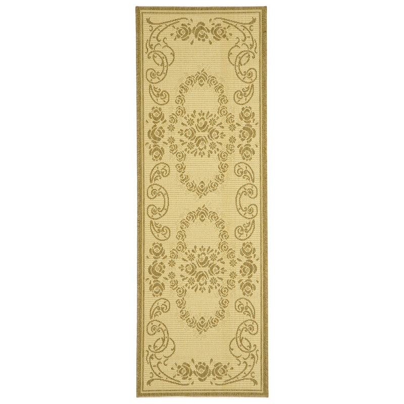Grampian Performance Oriental Indoor/Outdoor Area Rug, Runner 2'3" x 6'7"