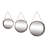 Vanmatre Aluminium Circle Wall Mirror