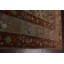 Tapis décoratif en laine brun noué à la main en laine de conception unique Bakhtiari brun 12 pi 11 po x 19 pi 3 po