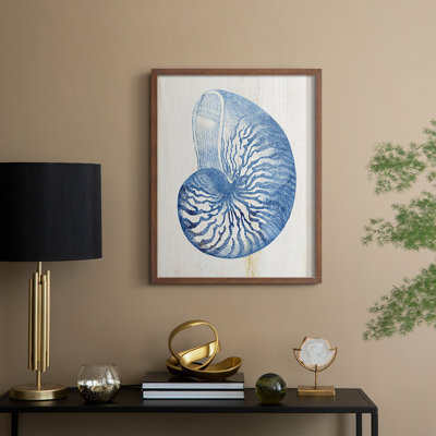 Reproduction encadrée Shell IV - bois massif
