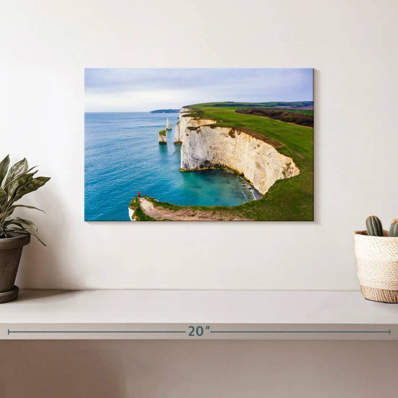 Gillard Old Harry Rocks Cliff, H 8 po x l 12 po