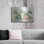 «Plant Life 4 Colorful» par Julia Purinton, art mural en métal, 36 po x 24 po