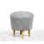 100 % polyester gris est en rupture de stock
